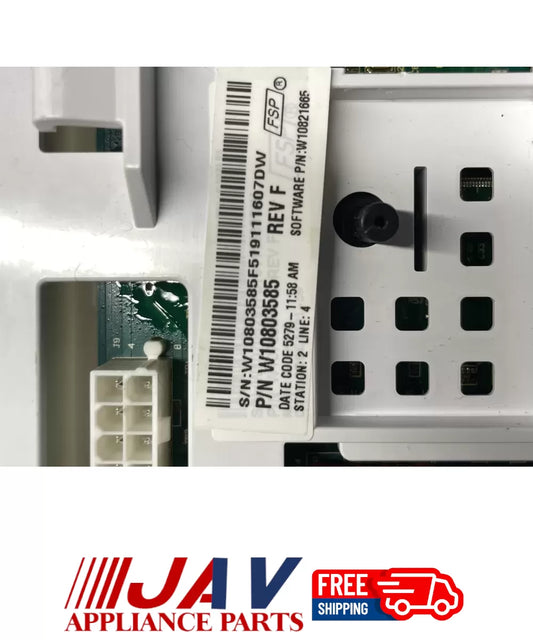 Kenmore W10841366 W10865063 W10915783 Washer Control Board PID# 36576