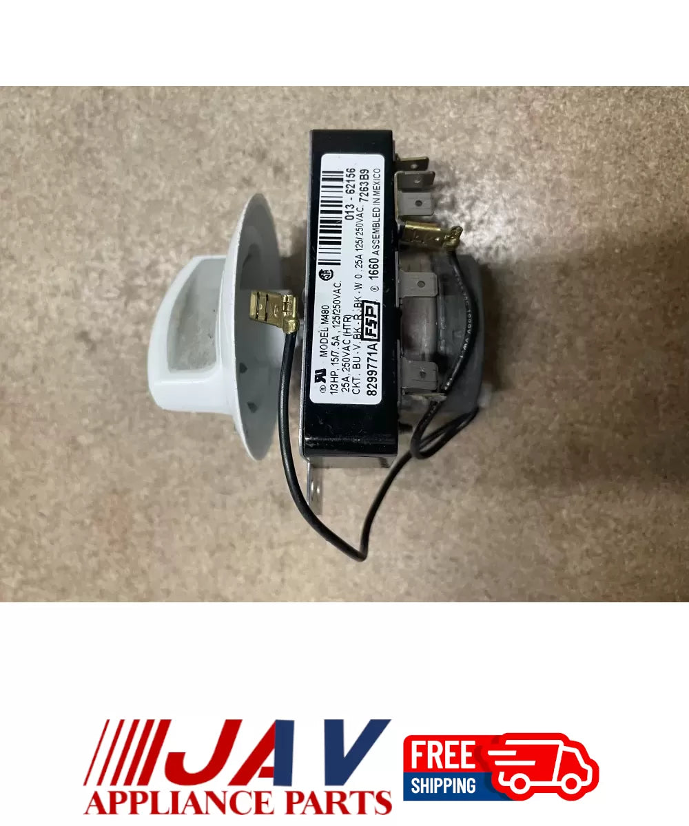 Whirlpool 8299771 PD00003266 WP8299771 3976585 Dryer Timer PID# 23696