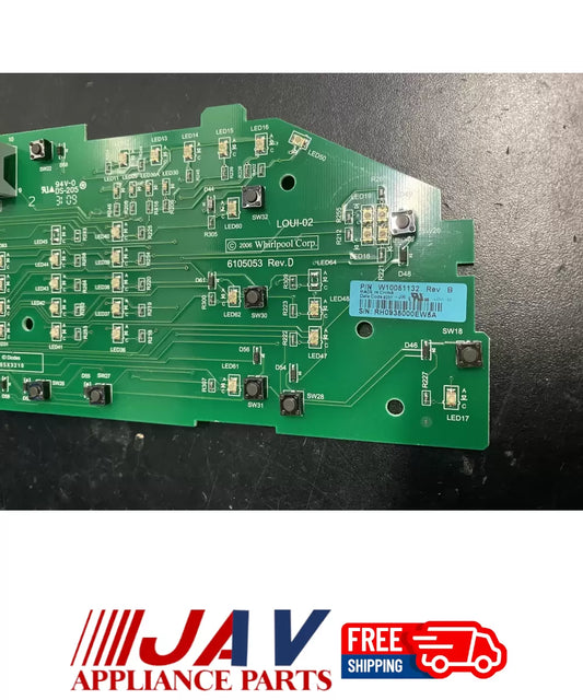 Whirlpool W10051132 W10051134 WPW10051132 Washer Control Board PID# 13635