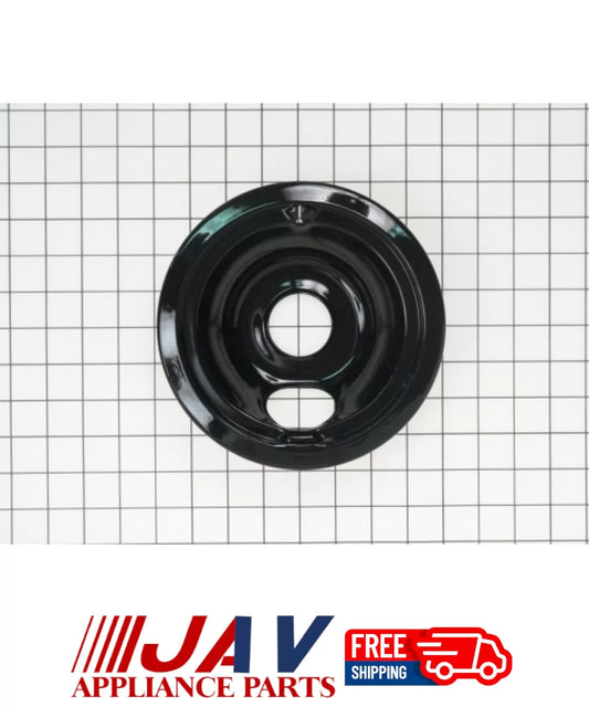 OEM Kenmore Range Stove Stove Cook Top Drip Bowl Black Rear Bubble Inv# LR4392