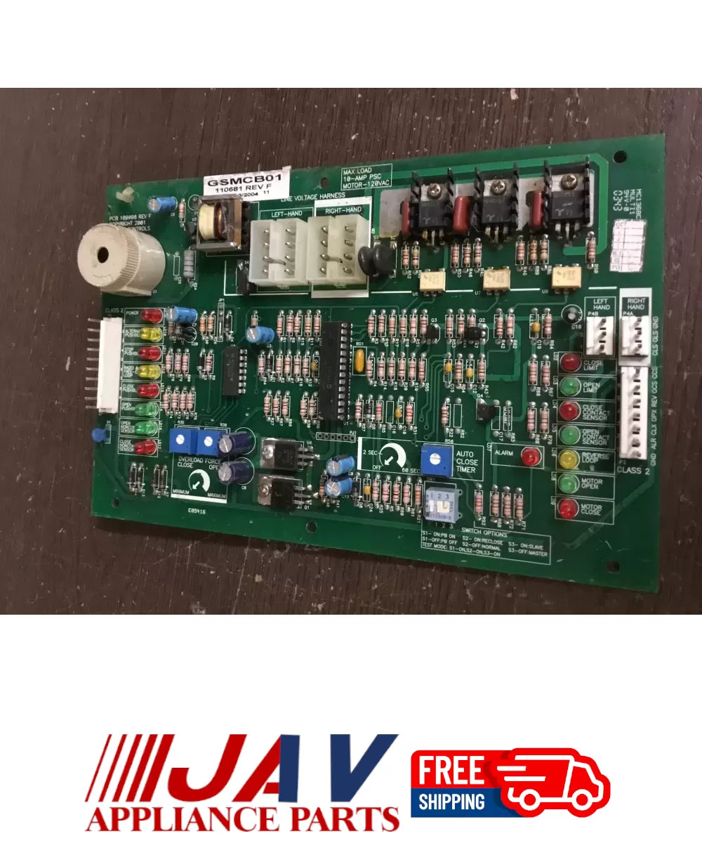 Power Master GSMCB01 [110681] 2000 Slide Gate Control Board PID# 14798