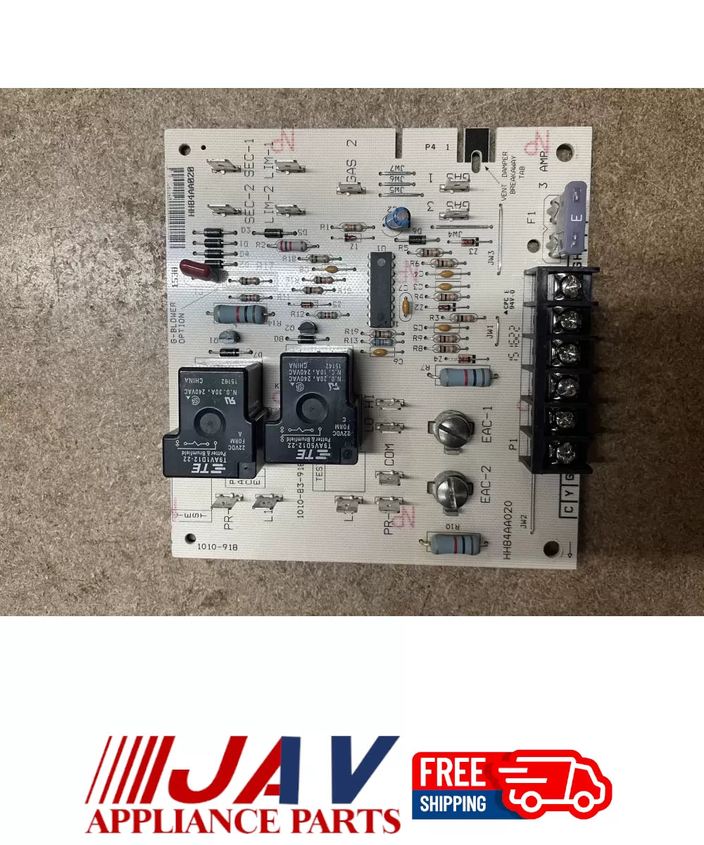 Carrier Bryant 1010 83 9183B Furnace 91B Control Board PID# 15560