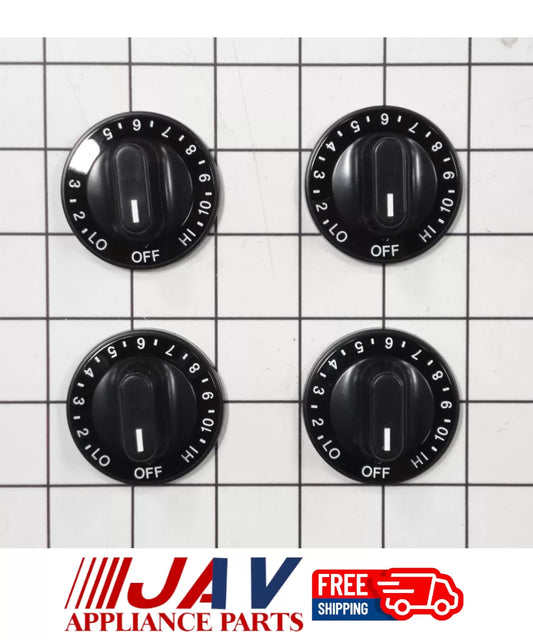 OEM Jenn-Air Cooktop Burner Knob Set Inv# LR1135