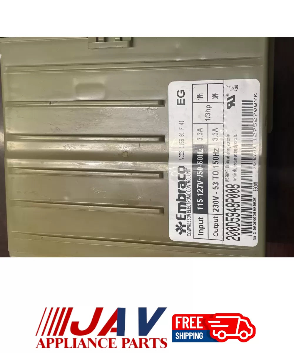 GE 519303092 Refrigerator Compressor Inverter Board PID# 30549 – JAV PARTS
