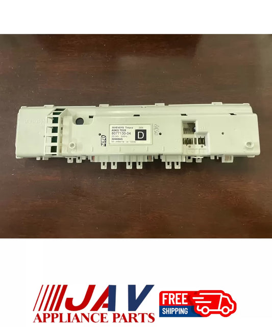 Asko 8077130 04 Dryer Control Board PID# 36641