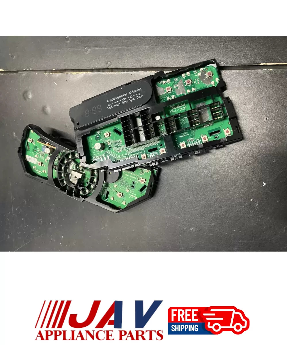 Whirlpool 4619 702 30691 Washer Control Board UI Display PID# 19048