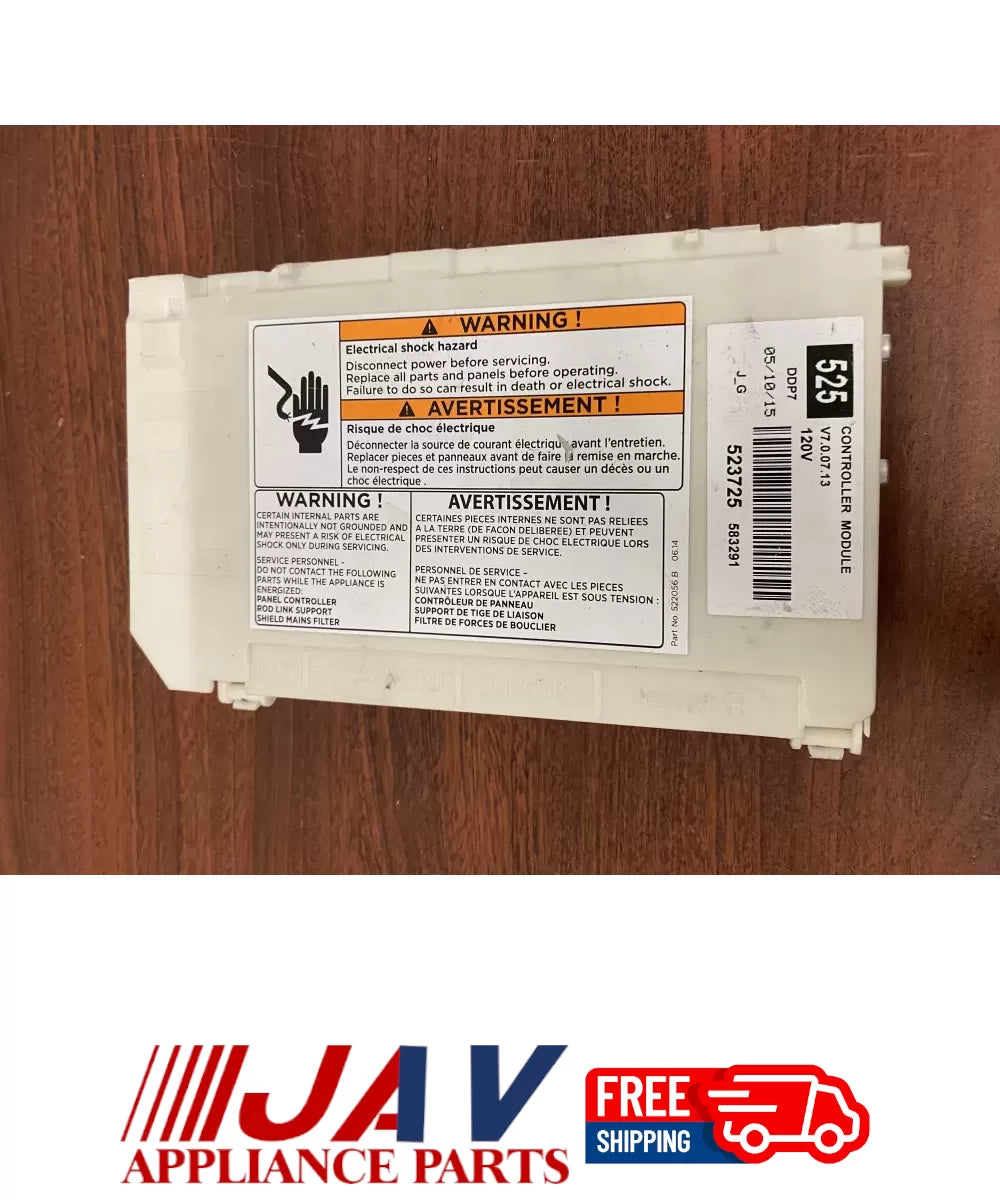 Fisher & Paykel 523725USP Dishwasher Control Board PID# 38459