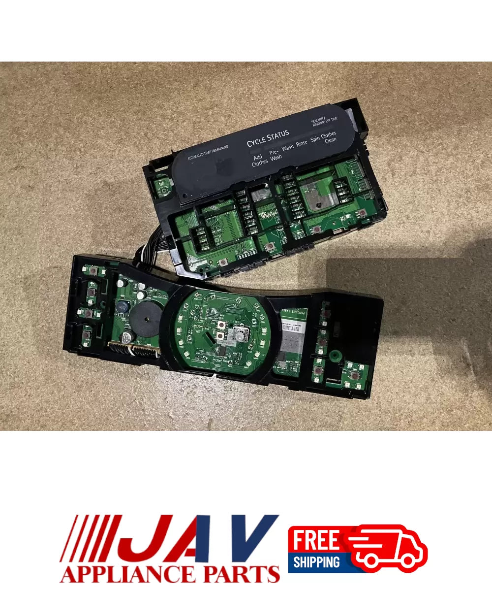 Whirlpool 4619 702 30662 Washer UI Control Board PID# 25458
