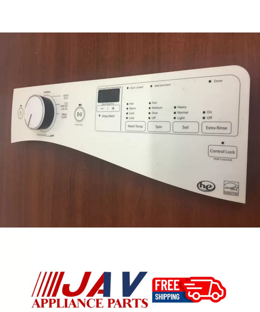 Whirlpool AP6024018 W10433082 W10750475 Washer Control Panel PID# 33769