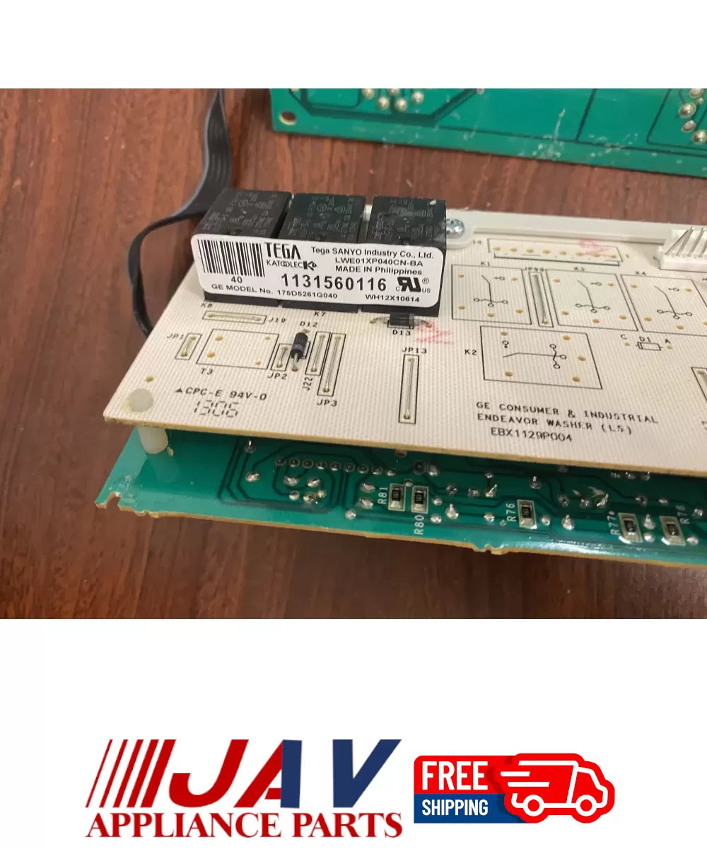 GE 175D5261G040 EBX1129P004 WH12X10614 Washer Control Board PID# 30317