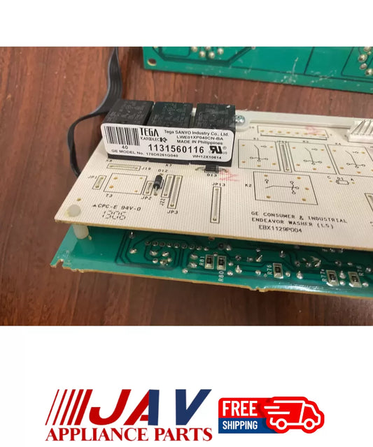 GE 175D5261G040 EBX1129P004 WH12X10614 Washer Control Board PID# 30317