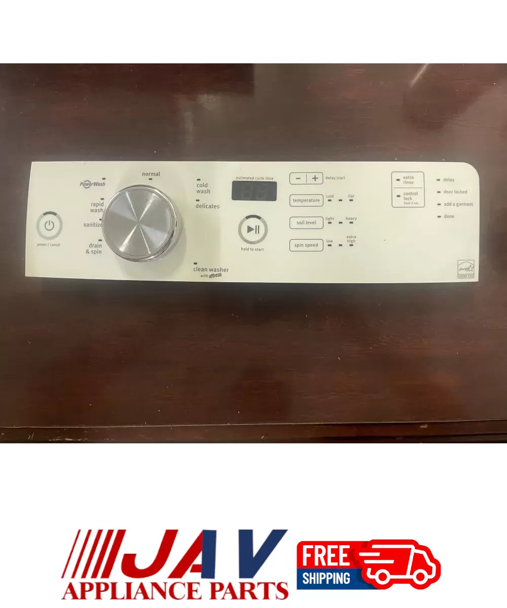 Maytag W10433184 W10639991 W10640000 Washer Control Board Panel PID# 30209