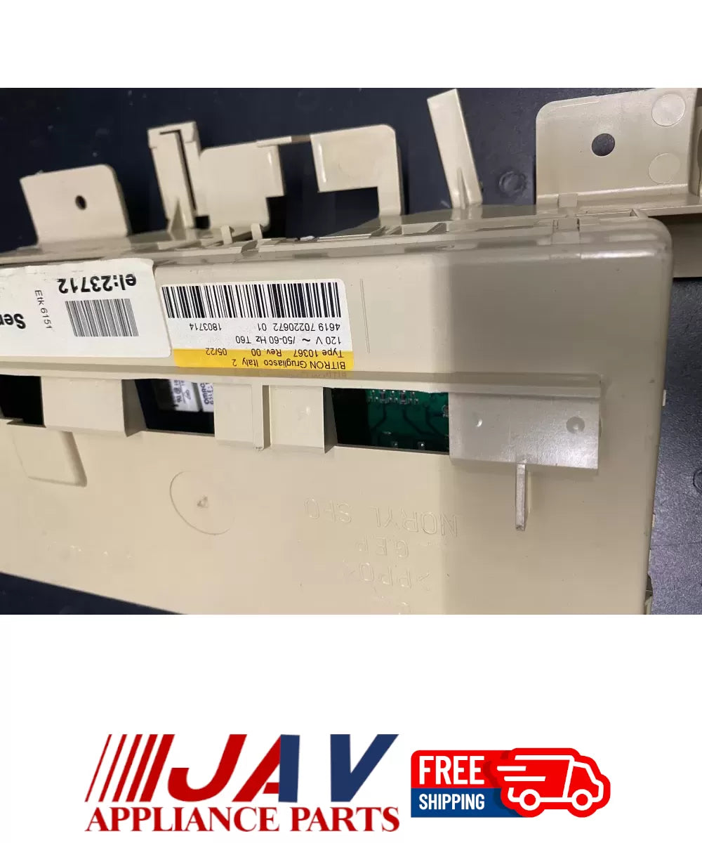 Bitron Grugliasco Washer Control Board 4619 70220672 01 PID# 15686
