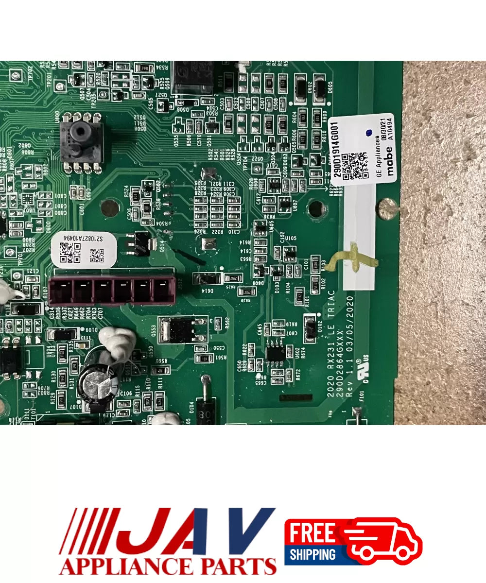 GE 290D1914G101 290D2864GXXX 290D1914G001 Washer Control Board PID# 25724