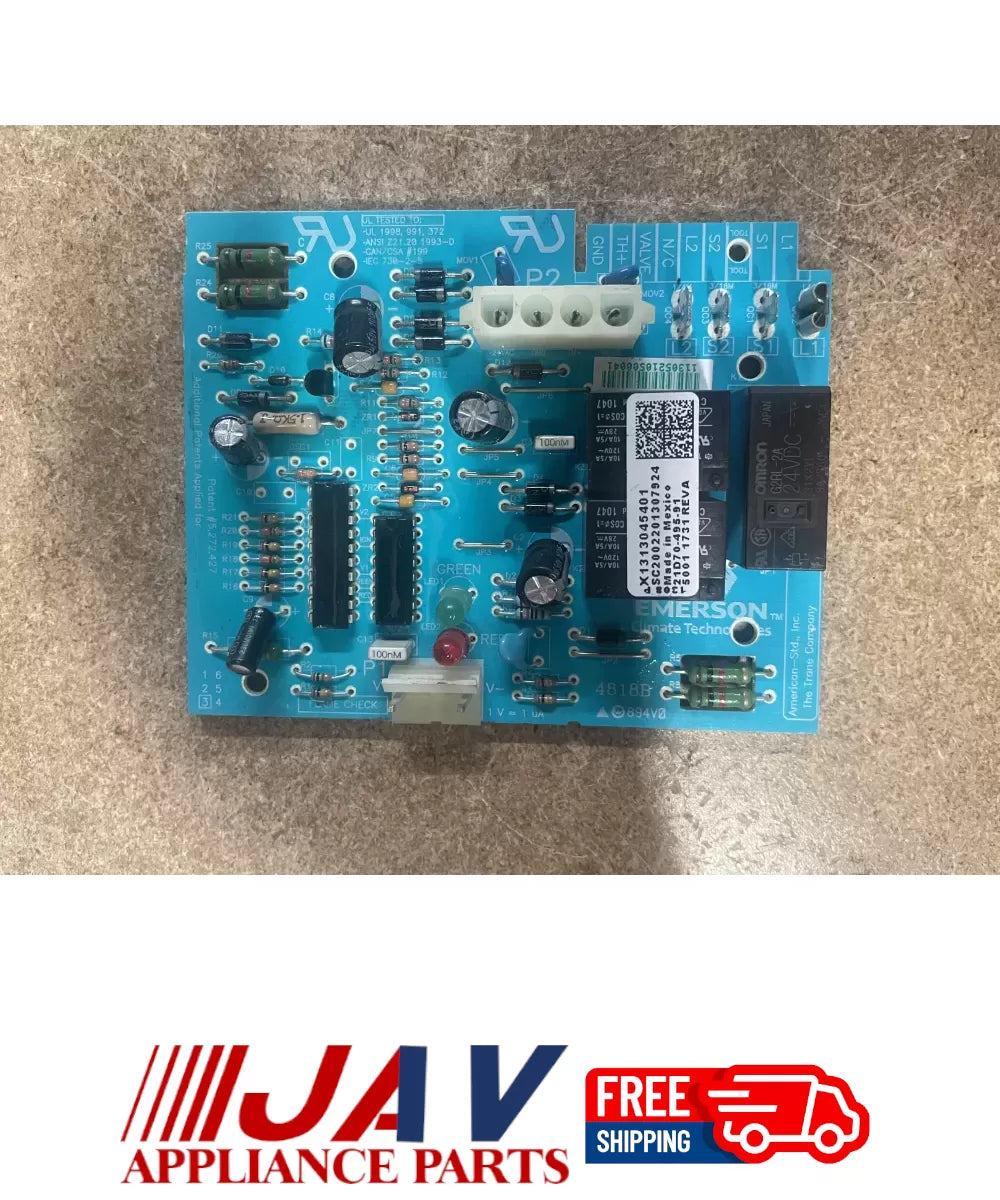 EMERSON / TRANE CONTROL BOARD X13130454-01 PID# 21674