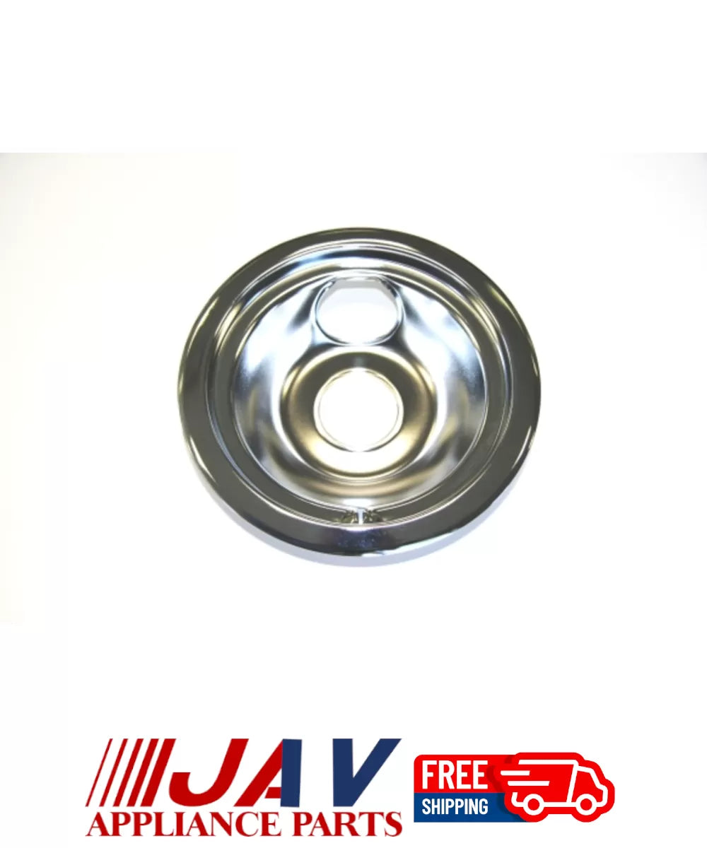 OEM GE Range Chrome Burner Drip Bowl Inv# LR3585