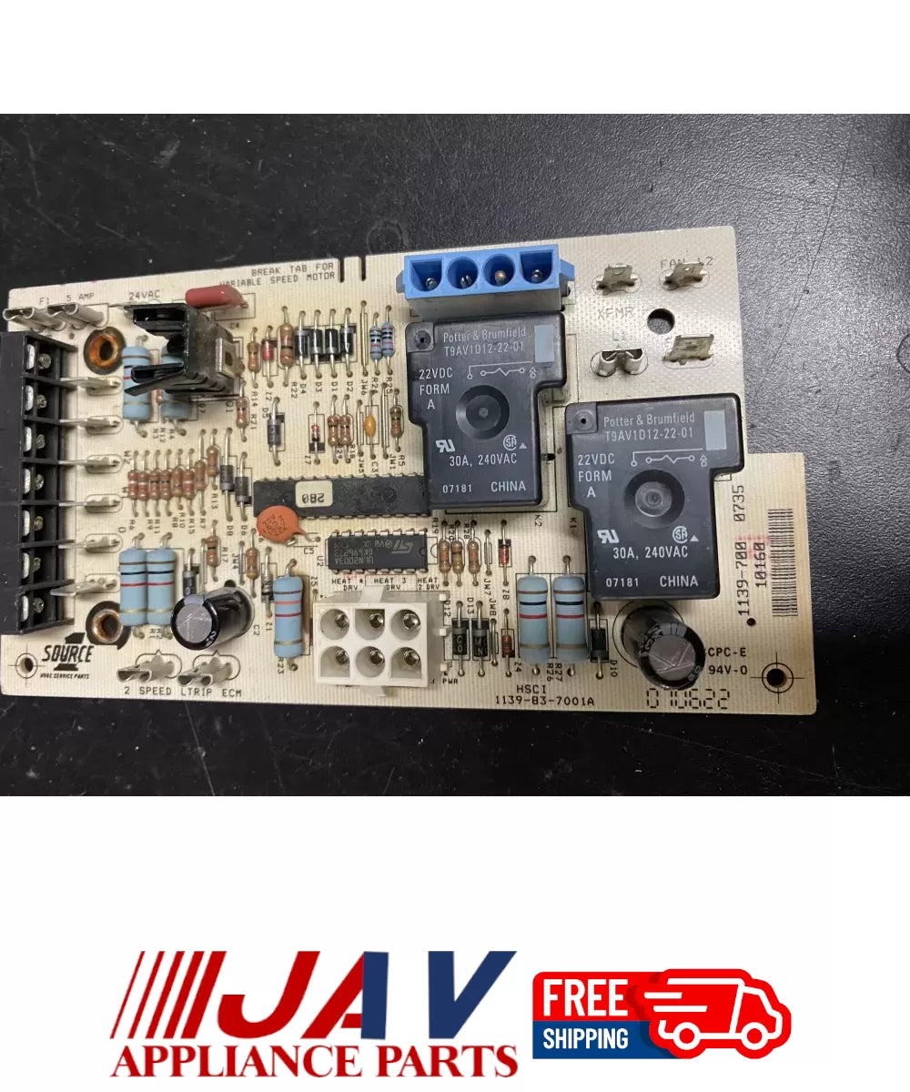 York Coleman 1139-700 1139-83-7002 Furnace Control Board PID# 16930