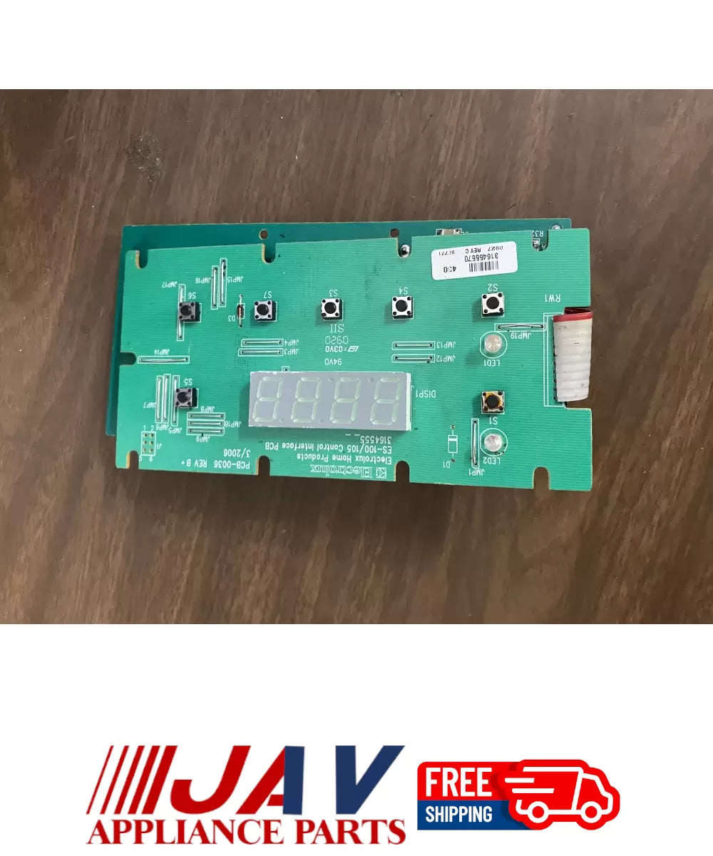 Frigidaire 316455570 Range Stove Oven Control Board PID# 32078