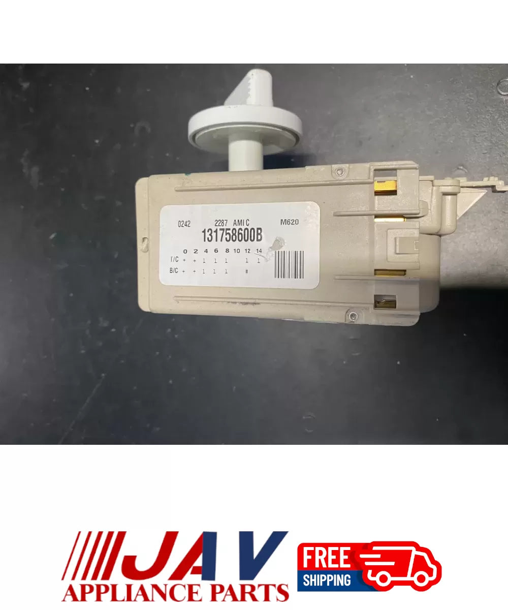 Frigidaire 131758600B GE Kenmore Washer Timer PID# 16555