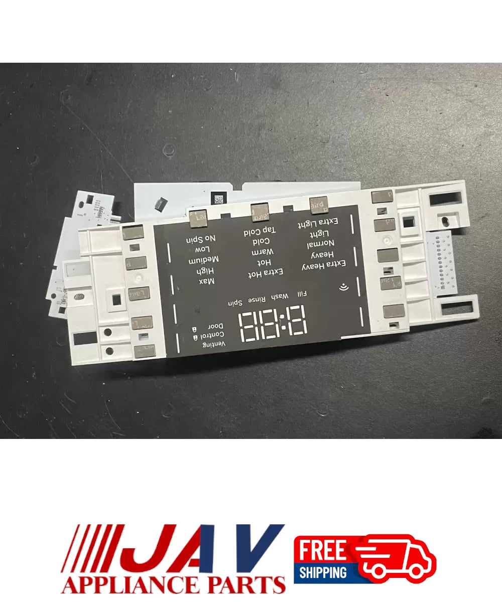 GE 308D1567G001 WH22X31164 Washer Control Board User Interface PID# 19993