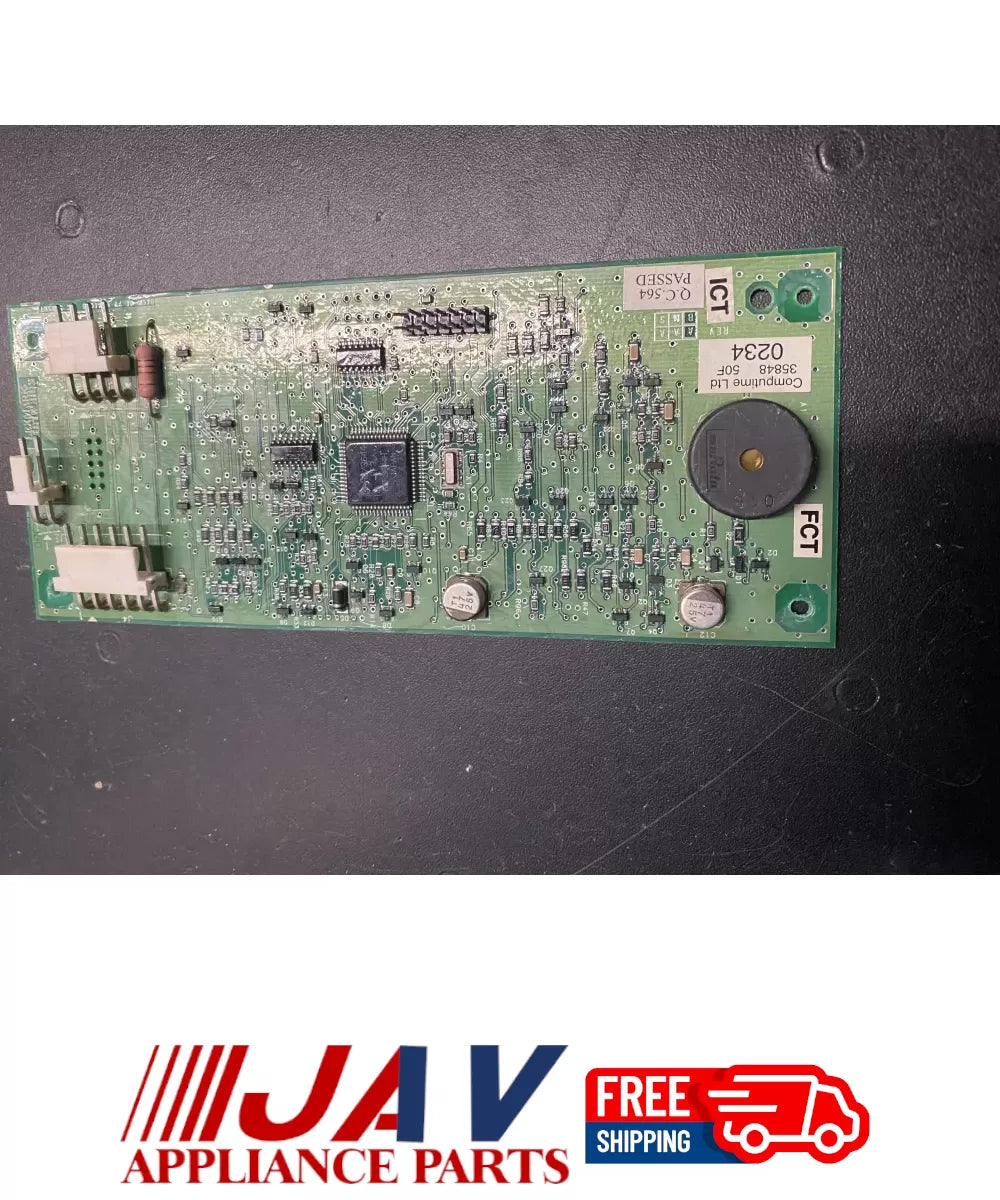 Control board WR55X23461 EBX102p001 358480234 PID# 18661