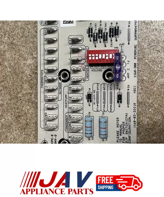Goodman Amana 1168 300 Pcbem102 Furnace Control Board Ecm PID# 17465