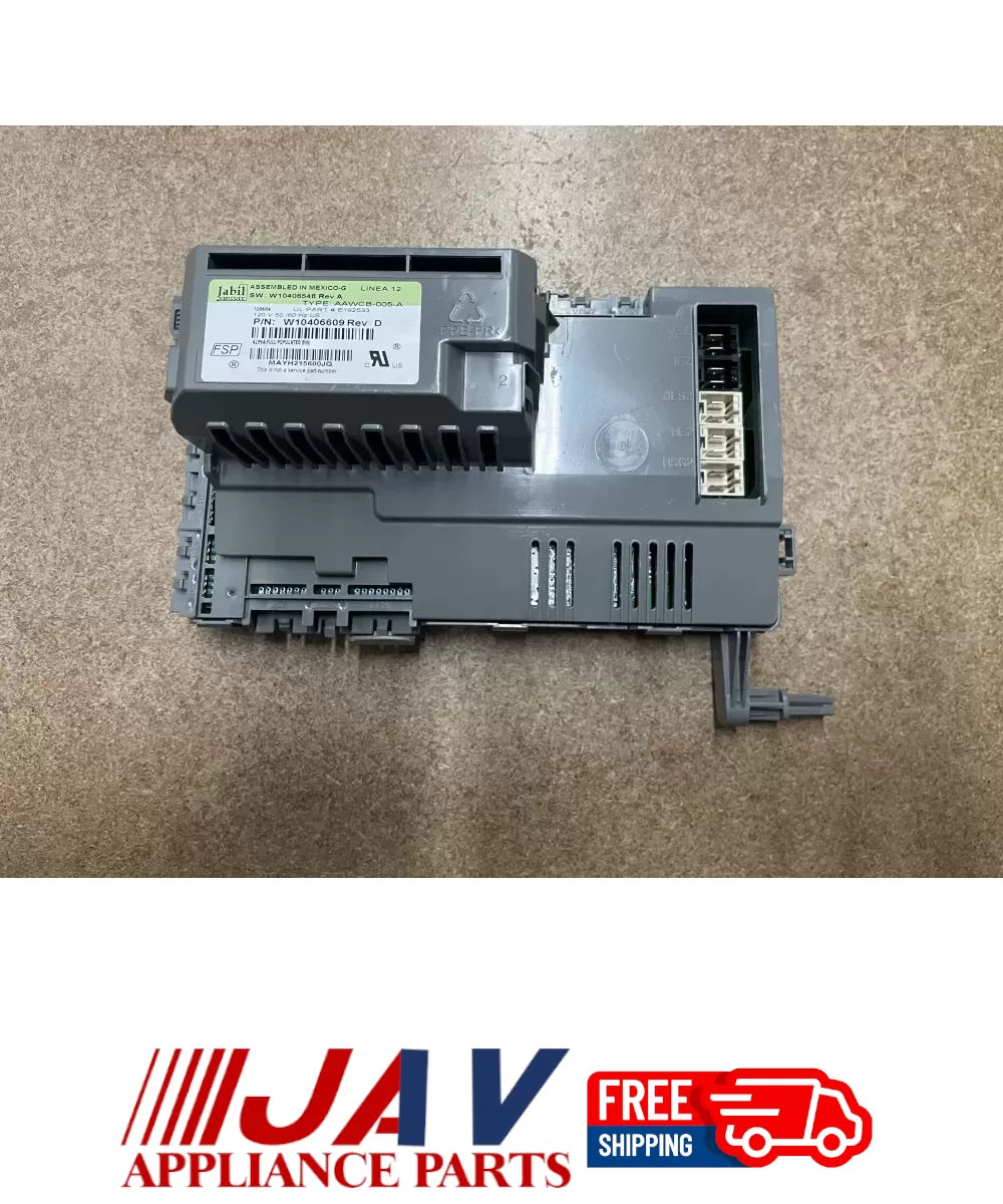 Whirlpool Amana W10406609 Washer Control Board PID# 22900