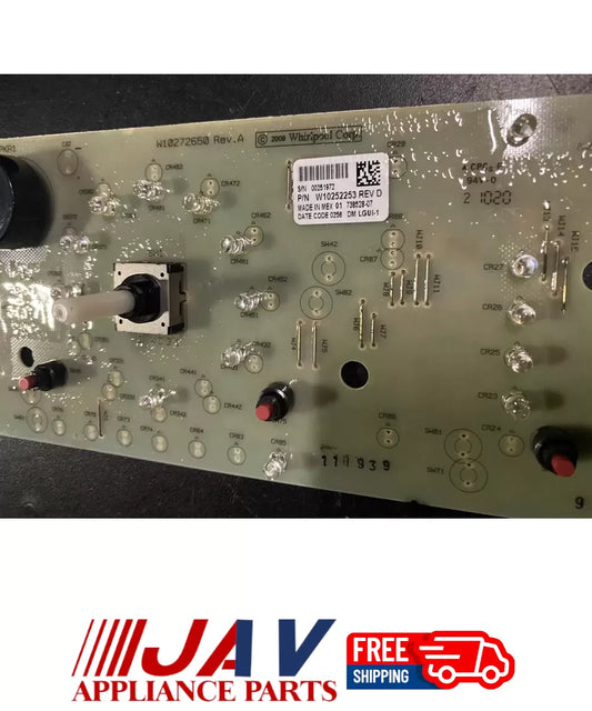 Whirlpool Kenmore W10252253 Washer Control Board PID# 27961