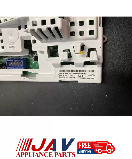 Whirlpool AP5803401 W10581897 PS8768789 Washer Control Board PID# 23136