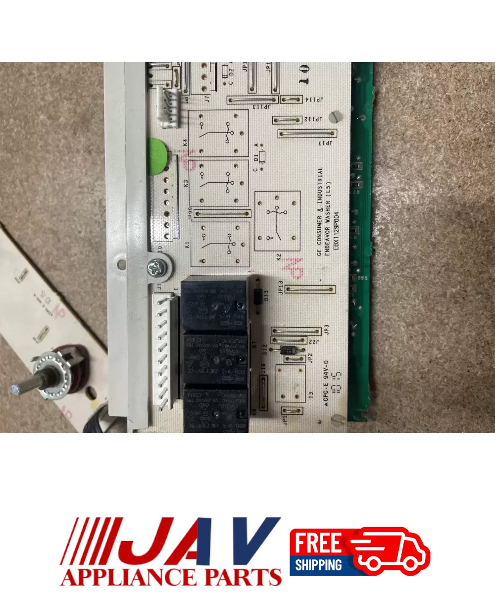 GE 175D5261G023 EBX1129P004 WH12X10439 Washer Control Board PID# 22457