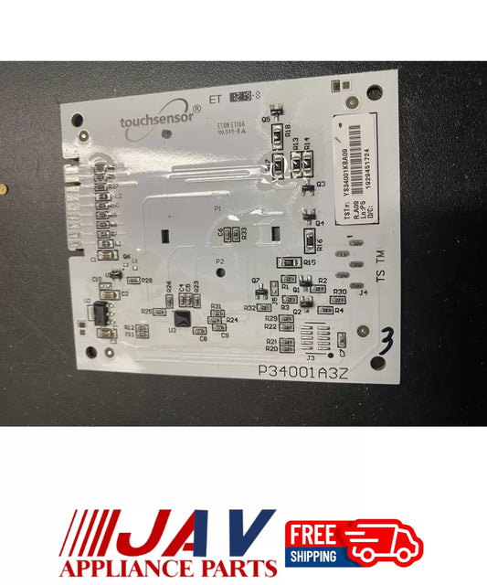 Maytag YS34001KBA09 P34001A3Z Washer Touch Sensor Board PID# 17260