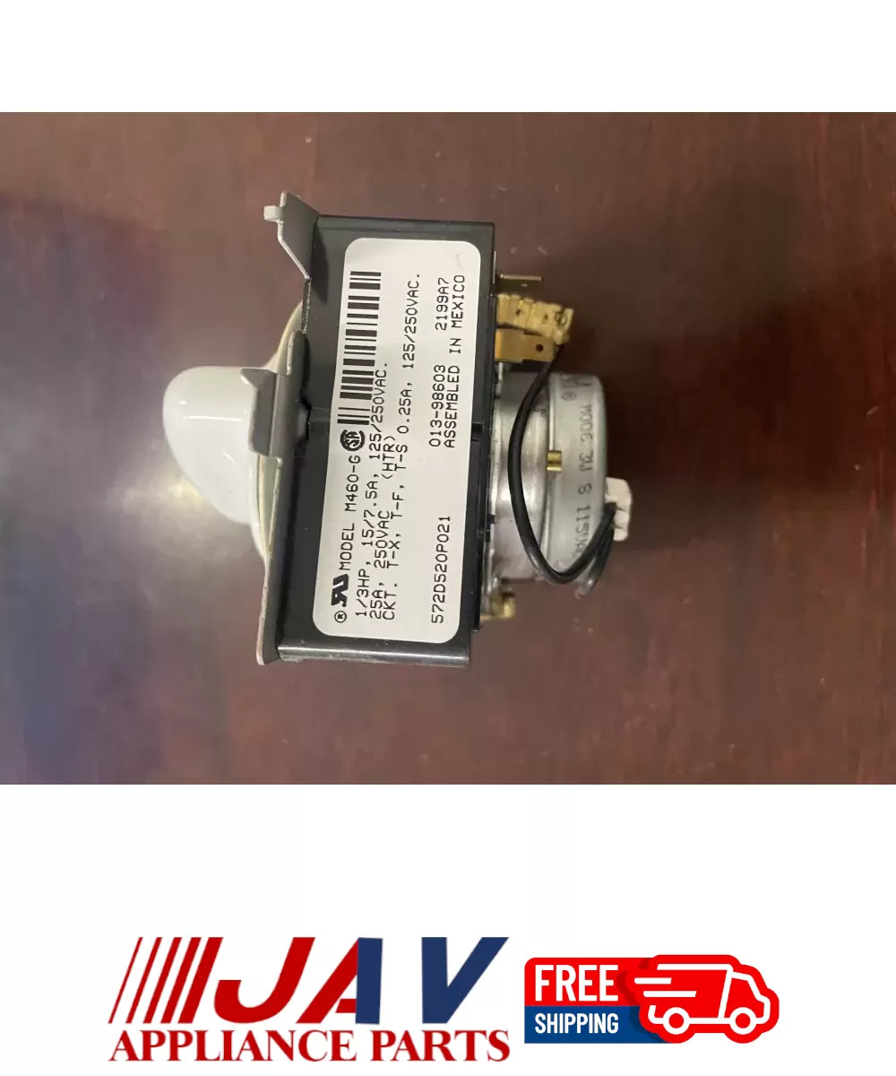 GE 572D520P021 WE4M271 Dryer Timer PID# 35196