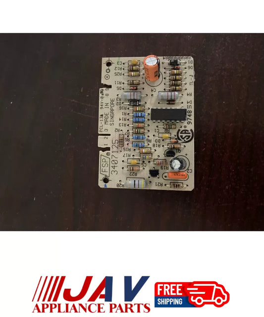 Whirlpool 3407125 Washer Control Board PID# 32690