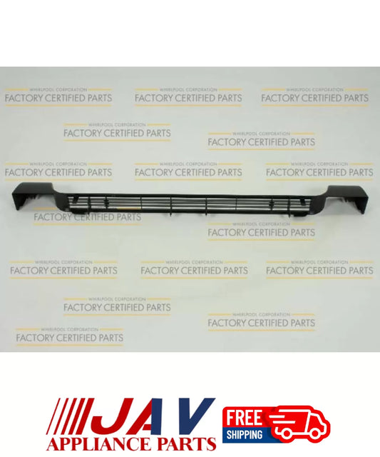 OEM Whirlpool Refrigerator Kickplate Grille-frt Black Inv# LR710