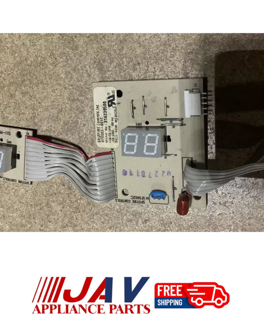 Frigidaire Kenmore 316247600 Range Control Board Interface PID# 28456