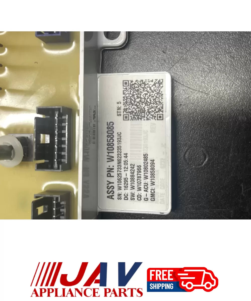 Kenmore W10858085 Washer Control Board PID# 36499