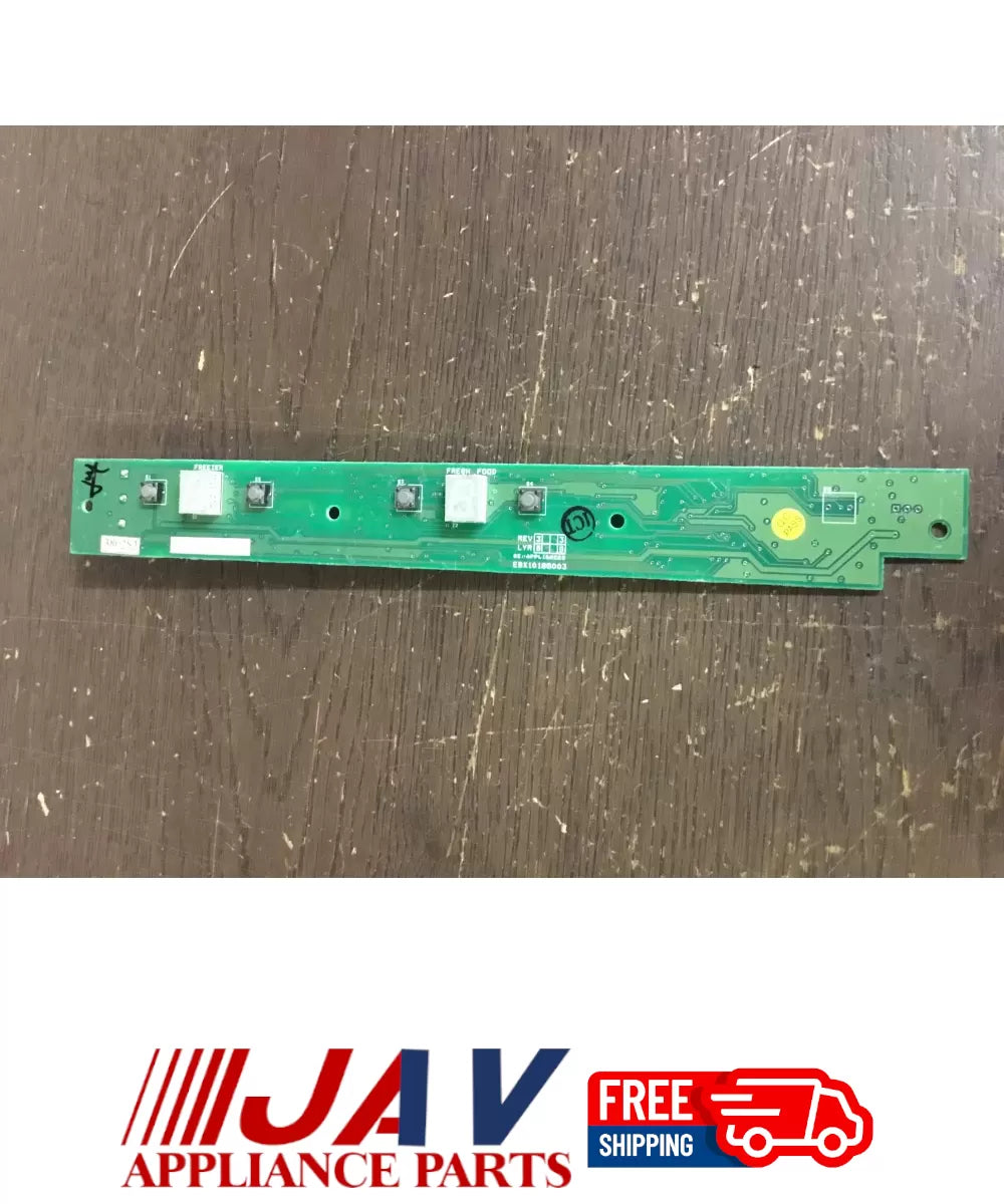 GE WR55X10285 197D4143G003 Refrigerator UI Control Board PID# 21610