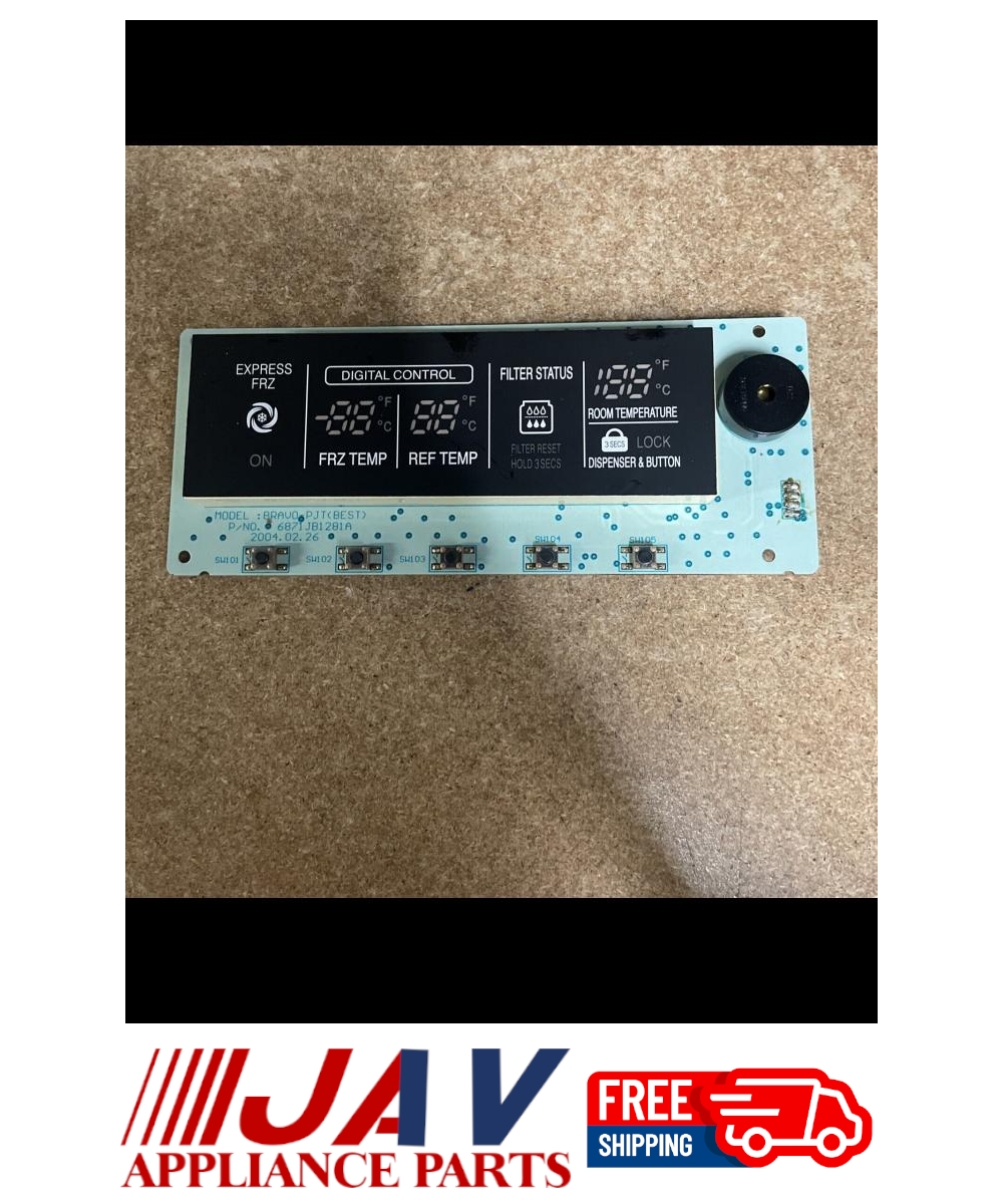  LG Refrigerator Dispenser Control Board INVREF# 1793