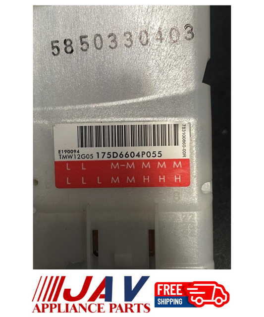  GE Hotpoint Washer Timer INVREF# 825