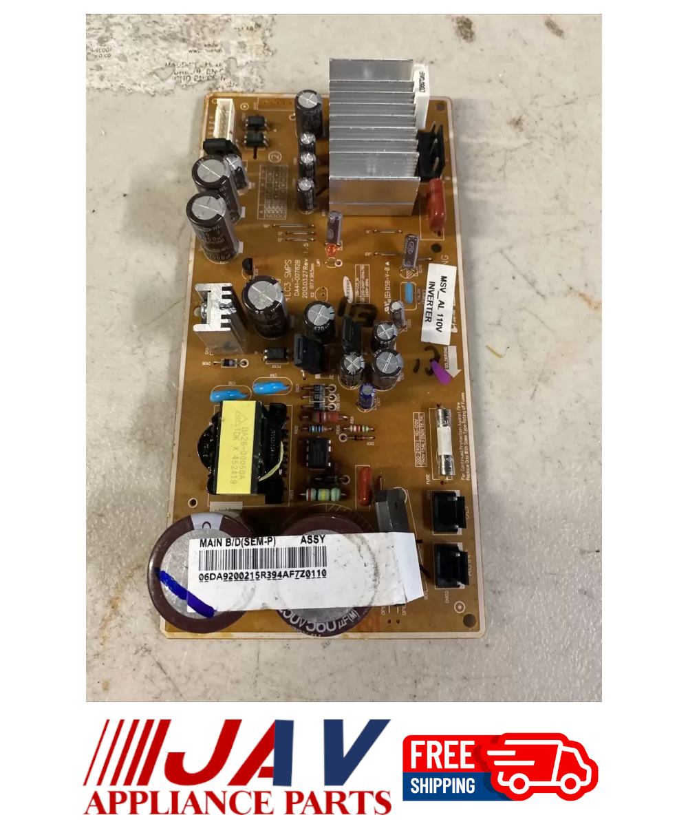  Samsung Refrigerator Inverter Control Board INVREF# 1804