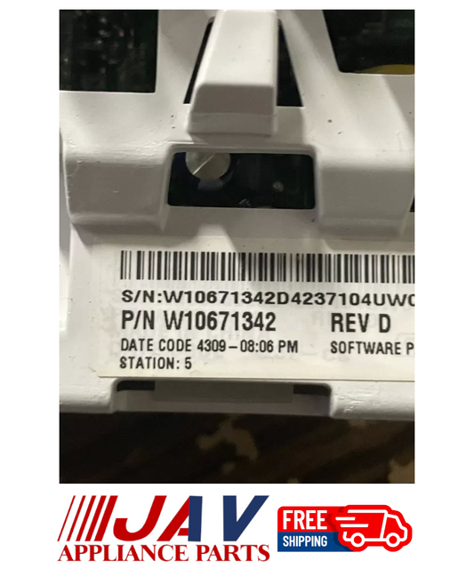  Maytag Washer Control Board INVREF# 813