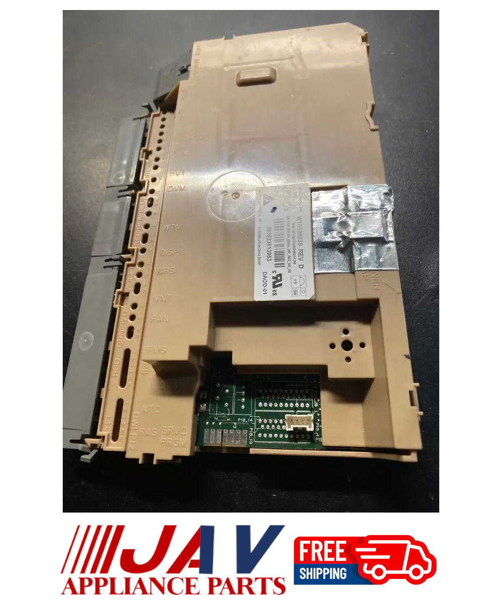  KitchenAid Dishwasher Control Board Pn INVREF# 2558