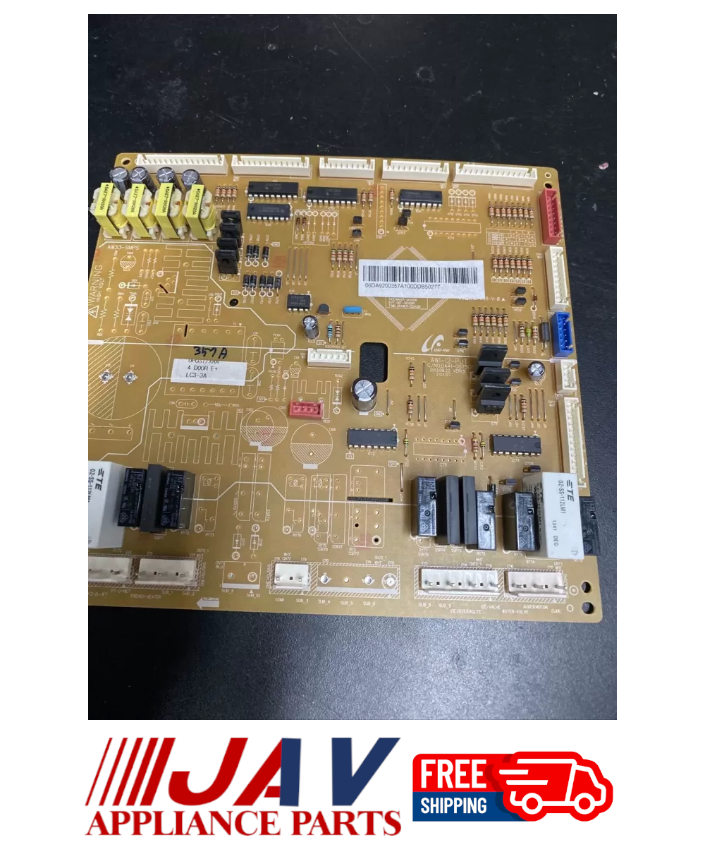  Samsung Refrigerator Control Board INVREF# 2109