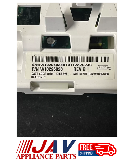 Kenmore Washer Main Control Board INVREF# 361