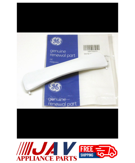  GE Hotpoint Dryer Door Handle White CM00J12