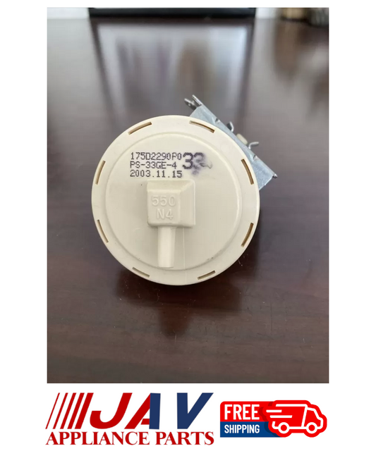  GE Hotpoint Washer Water Level Switch INVREF# 52