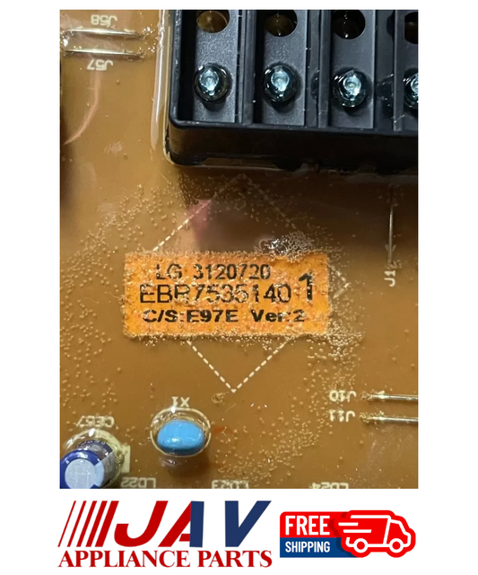  Kenmore LG Washer Control Board INVREF# 812