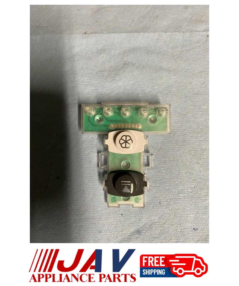  GE Kenmore Dryer Selector Button Switch Board INVREF# 1076