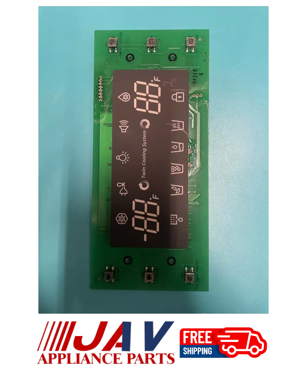  Samsung Refrigerator Control Board INVREF# 1611