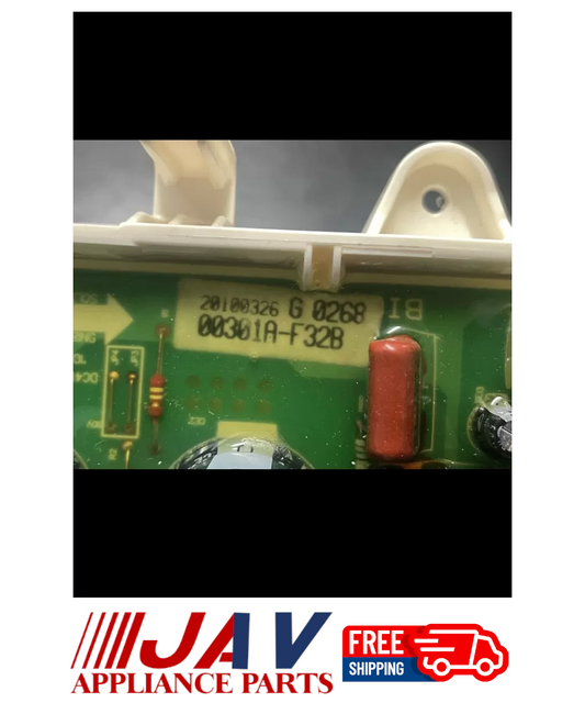  Samsung Washer Electronc Control Board INVREF# 558